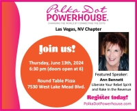 6/13/24 ~ Las Vegas Member Dinner Connect featuring speaker Ann Bennett  (NORTH)