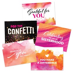 Sisterhood Greeting Card Bundle (5) with Envelopes