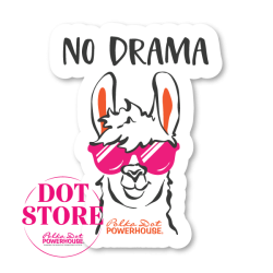 No Drama Llama Sticker