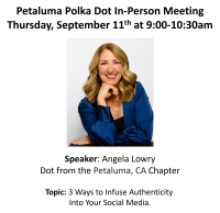 September 2025 Petaluma Morning Mastermind featuring Speaker Angela Lowry