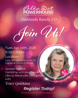 Highlands Ranch Apr 14th 2026 | In Person Connect | 11.30am -1.30pm MST | Bring a lunch