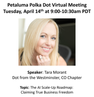 Polka Dot Powerhouse Virtual Connect at 9am PST Featuring Speaker, Tara Morant