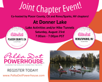 Joint Chapter Lake & Hike Day, Donner Lake, Truckee, CA 7:00am-7:00pm (Reno, NV & Placer County CA Chapters)