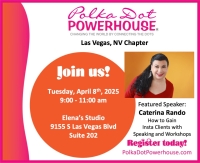 4/8/25 ~ Las Vegas Chapter (SOUTH) Member Business Connect Featuring Speaker Caterina Rando