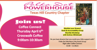 4-6-23 IN PERSON 9:00am(cst): COFFEE CONNECT & GOALS GROUP TX Hill Country