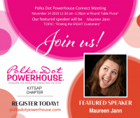 Finding the Right Customers - November 14th 2019 11:30am Lunch Connect - Round Table Pizza