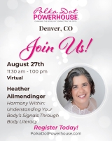 Denver Chapter VIRTUAL Lunch & Learn Meeting Featuring Speaker Heather Allmendinger Thursday, August 27th 11:00am-12:00pm MST