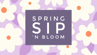 Spring Sip and Bloom