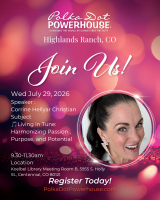 Wed July 29th 2026 | In Person Connect | 9.30 - 11.30am MST - Centennial location