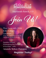 Highlands Ranch Thurs June 4th 2026 | In Person Connect | 9.30 - 11.30am MST