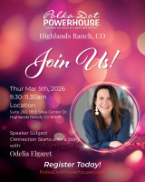 Highlands Ranch Thurs Mar 5th 2026 | In Person Connect | 9.30 - 11.30am MST