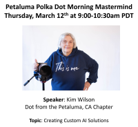 Petaluma Polka Dot Powerhouse Morning Mastermind featuring Kim Wilson