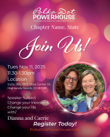 Highlands Ranch Tues Nov 11 2025 | In Person Connect | 11.30am -1.30pm MST | Bring a lunch