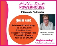 Pittsburgh Monthly Meeting - Tuesday, Nov. 16 - ZOOM - 630pm-830pm EASTERN