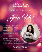 Highlands Ranch Thurs Oct 9th 2025 | Connect Meeting 9.30-11.30am MST