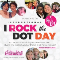 THURSDAY March 13, 2025, In Person Lunch for International I ROCK THE DOT DAY