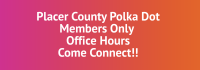 Placer County Members Only Office Hours on Zoom - Thursday, July 23, Noon-1pm PST