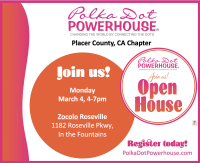 Placer County, CA DOT Guest Social In Person Monday, March 4 (4-7pm PST)