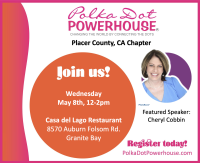 Placer County, CA Lunch Connect Meeting In Person May 8th (12-2pm PST) 