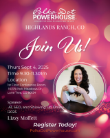 Highlands Ranch Thurs Sept 4 2025 | Connect Meeting & Lunch & Learn | 9.30-11.30am MST